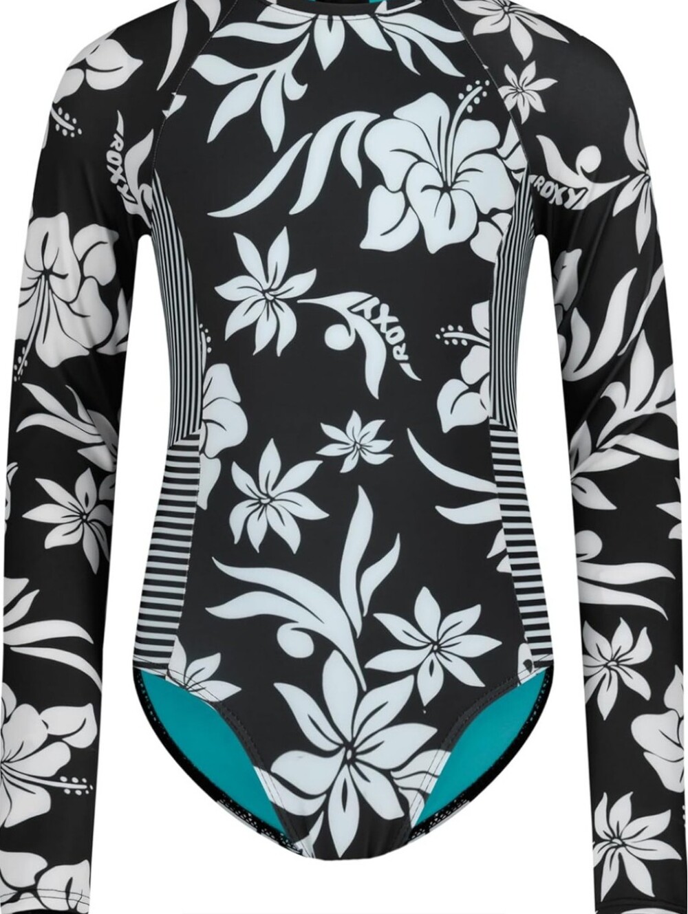 Roxy Girls One Piece Bathing Suit SPF 50 Long Sleeve Swimsuit New Size 14